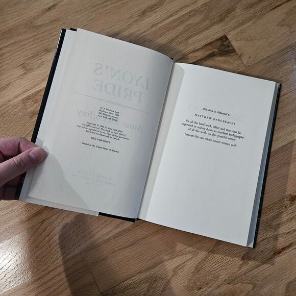 Lyon's Pride by Anne McCaffrey ~ 1st Edition 1994 ~ Hardcover ~ Near Fine - Picture 7 of 11